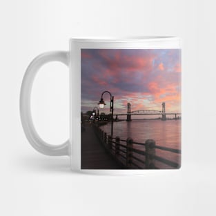 Cape Fear Bridge Sunset Mug